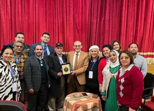 بالصور.. «اتحاد الكيانات المصرية في أوروبا» يكرم الفنان محمد صبحي كتبت  وفاء  على