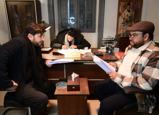 بالصور.. كواليس أول يوم تصوير مسلسل ”كشف مستعجل” لمصطفي خاطر ومحمد عبد الرحمن
