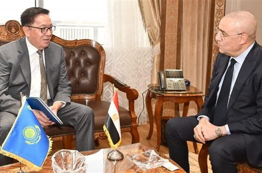 «الجزار» يبحث تعزيز التعاون بين مصر وكازاخستان بمجال التنمية العمرانية