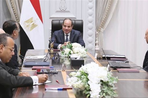 الرئيس السيسي يوجه بتكثيف جهود النهوض بقطاع الطيران المدني