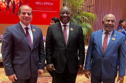 الرئيس السيسي يجري عددا من اللقاءات الجانبية على هامش قمة مجموعة العشرين