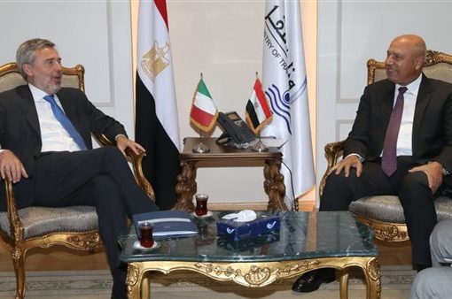 «الوزير» يبحث تسيير خط رورو لنقل المحاصيل سريعة التلف بين مصر وإيطاليا