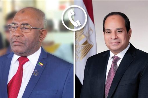 الرئيس السيسي يؤكد حرص مصر على تطوير مسيرة التعاون مع جزر القمر