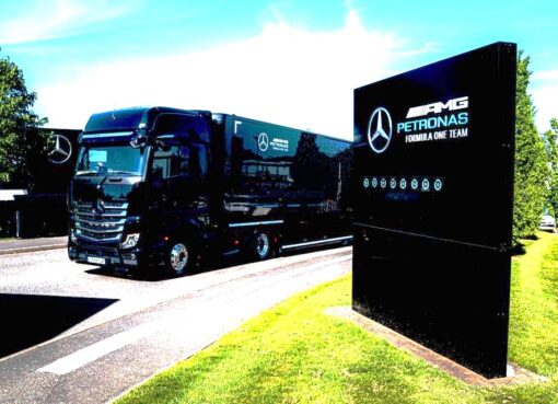 فريق ( Mercedes-AMG PETRONAS F1 ) يستهدف لوجستيات الوقود الحيوي بنسبة 100٪ للموسم الأوروبي 2024