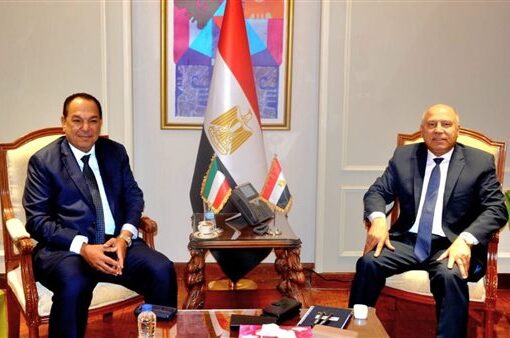 مصر والكويت تبحثان تدعيم التعاون المشترك بمجالات الصناعة والنقل واللوجستيات