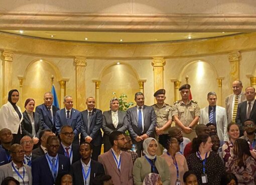 خلال افتتاح البرنامج التدريبي الذى تنظمه الوكالة الدولية للطاقة الذرية بالتعاون مع “الأفرا “وهيئة الطاقة الذرية بمصر