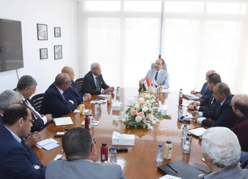وزير قطاع الأعمال العام يبحث مع ممثلي شعبة وسائل النقل باتحاد الصناعات فرص التعاون في صناعة السيارات