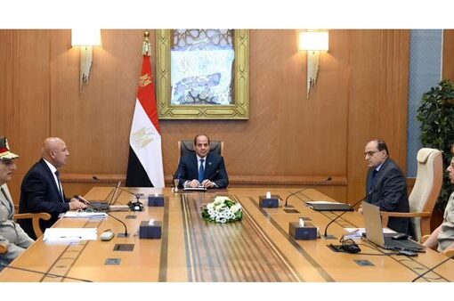 الرئيس السيسي يتابع الموقف التنفيذي لعدد من ملفات التنمية الصناعية