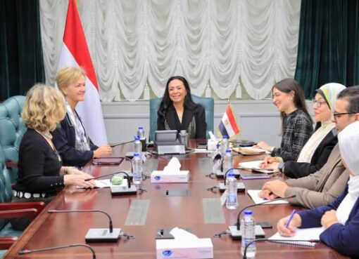 وزيرة التضامن الاجتماعي تلتقي سفيرة الاتحاد الأوروبي الجديدة عقب توليها مهام عملها في مصر