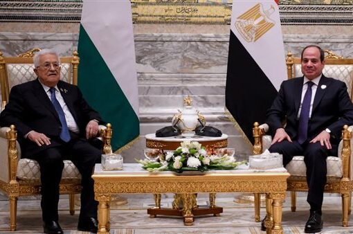 السيسي يلتقي الرئيس الفلسطيني على هامش قمة الدول الثماني النامية للتعاون الاقتصادي