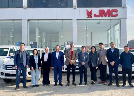 شركة توزيع وسائل النقل تي في دي تستقبل وفدًا من جيانجلينج موتورز انترناشيونال