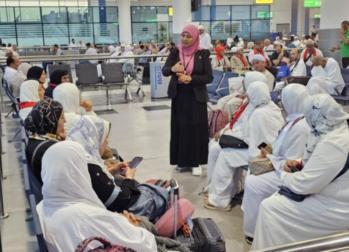 التضامن الاجتماعي: وصول 6779 حاجًا من حجاج الجمعيات الأهلية إلى الأراضي المقدسة