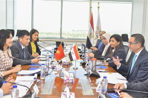 مصر وفيتنام تبحثان تعزيز آليات التعاون الاقتصادي والاستثماري المشترك