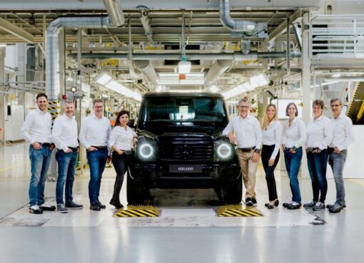 مرسيدس تحتفل بإنتاج السيارة رقم 600,000 من أسطورتها (G-Class)