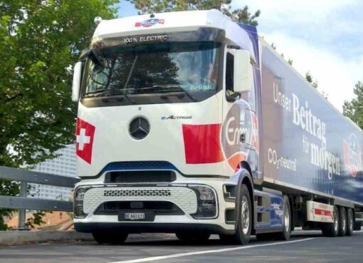 شاحنات ( eActros 600 ) تدخل أساطيل النقل في أوروبا