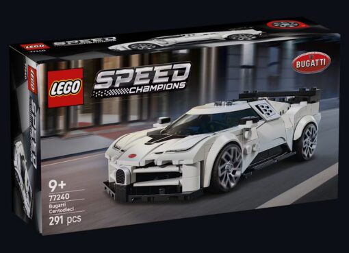 (ليجو – LEGO) تطلق طراز بوجاتى الحصرى (Centodieci) ضمن مجموعة طرازات مجموعة ( LEGO® Speed Champions)