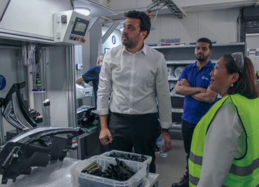 جنرال موتورز مصر تطلق أول كشاف أمامي محلي الصنع لطراز شيفروليه أوبترا بالتعاون مع مصنع عقل